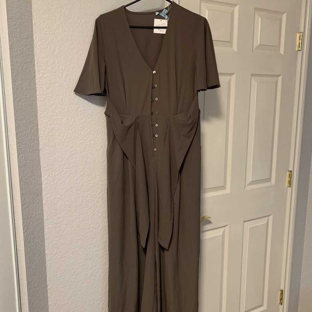 ARMY GREEN JUMPSUIT